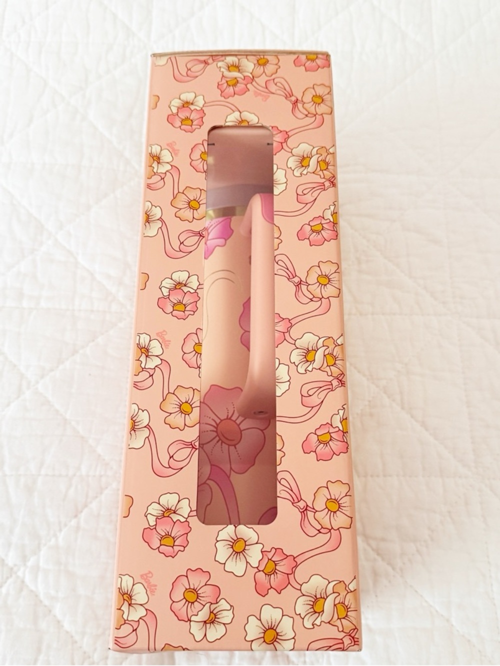 NEW Stanley x Barbie 'Just Peachy' Pink Floral Travel Tumbler - Picture 2 of 6